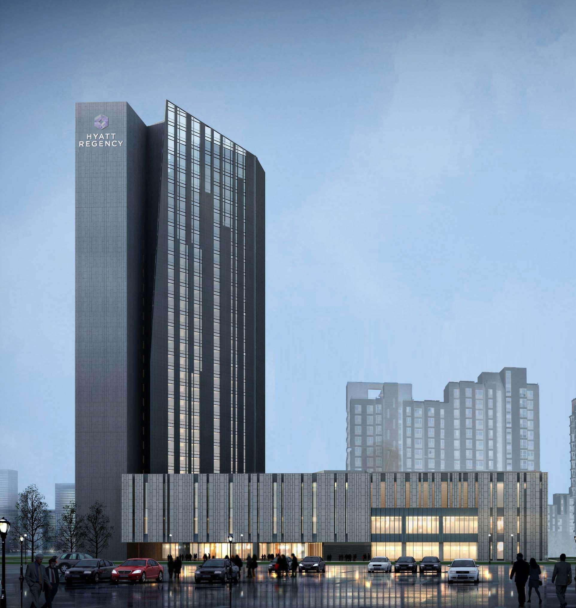 מלון Hyatt Regency Tianjin East מראה חיצוני תמונה